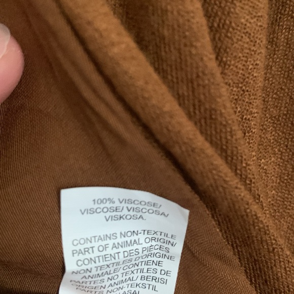 Lucky Brand Brown two tone fabric shirt - Picture 4 of 11